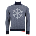Pull Pull col roulé - gris