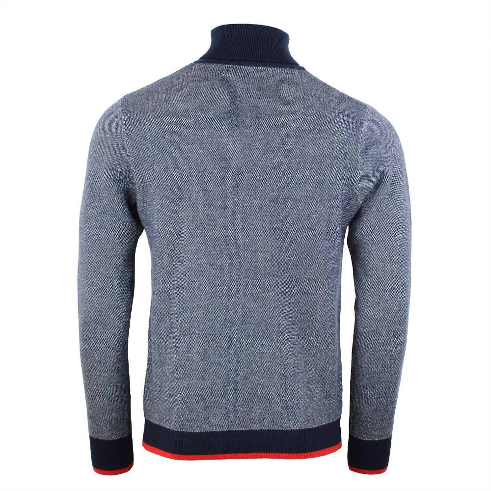 Pull Pull col roulé - gris