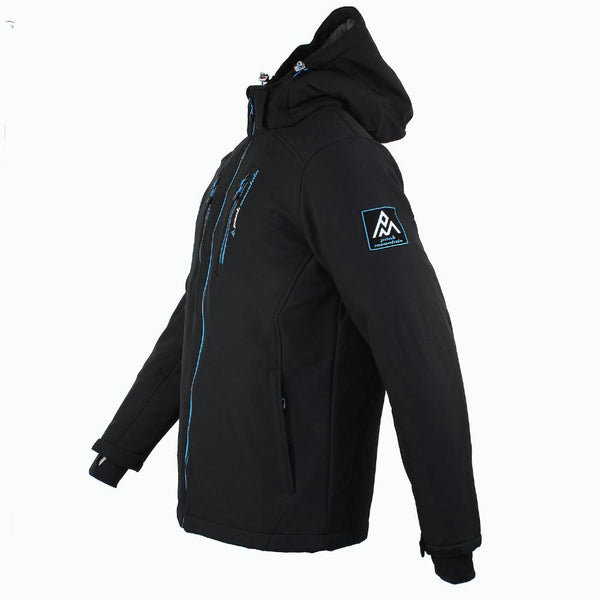 Veste Blouson Softshell Homme - Noir