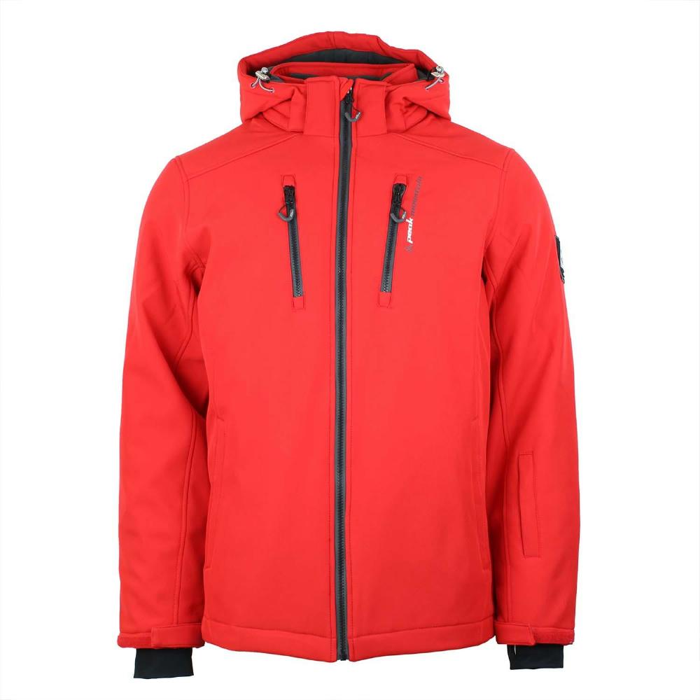 Veste Blouson Softshell CANADI - Rouge