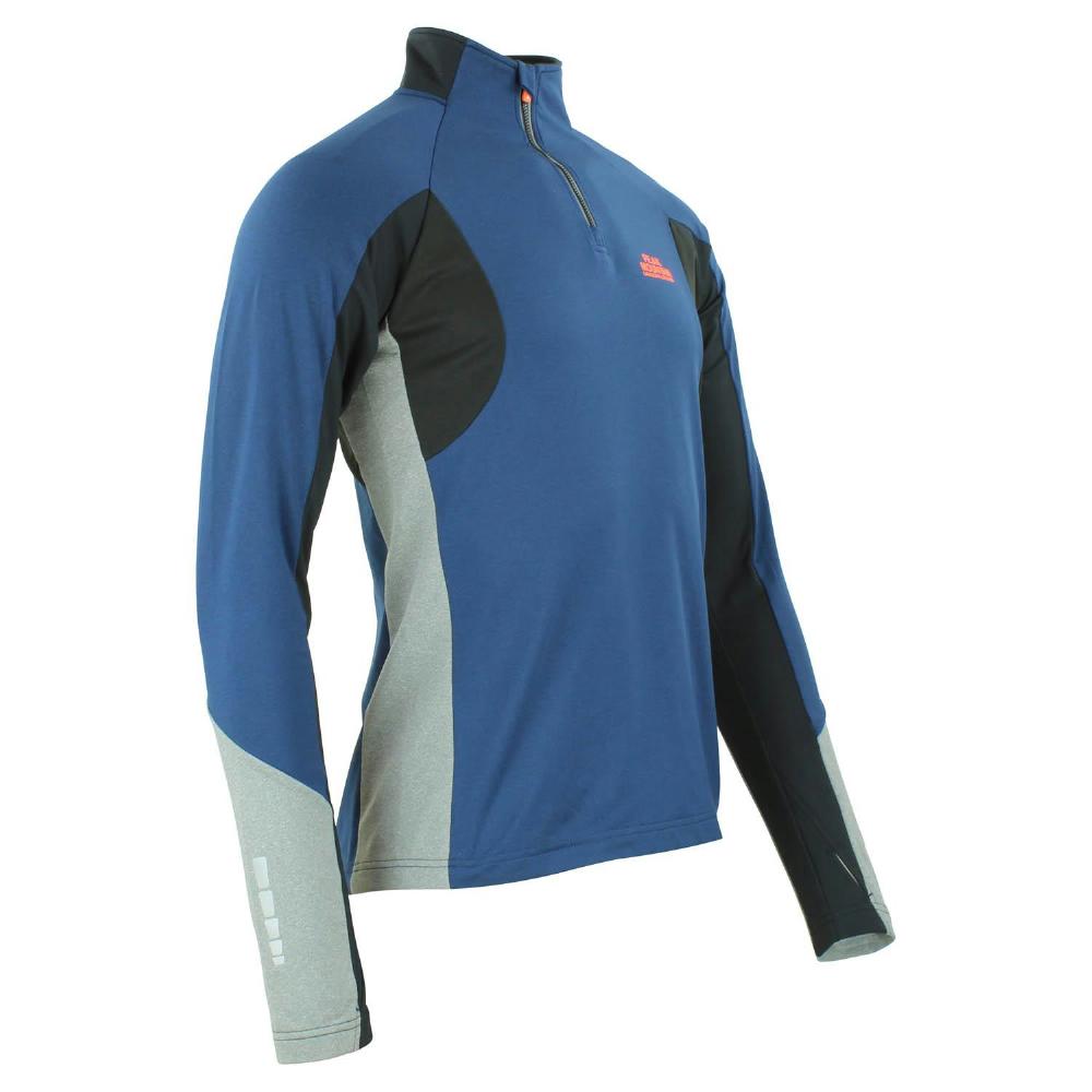 T Shirt T-shirt thermique Peak Mountain - Bleu marine