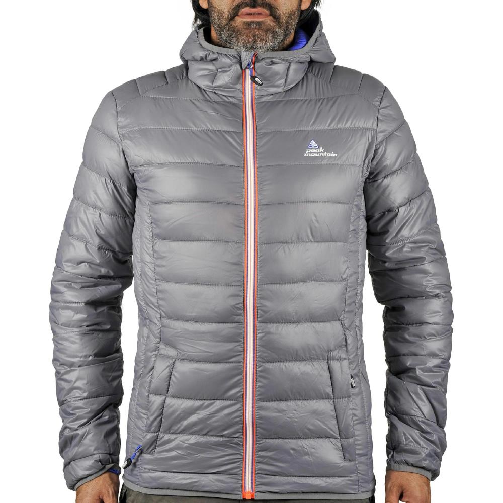 Hoodie Veste à capuche Peak Mountain - Gris