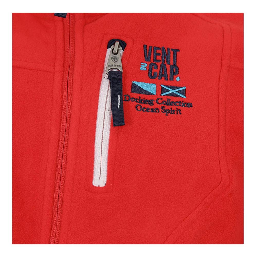Polaire veste polaire moderne - Rouge