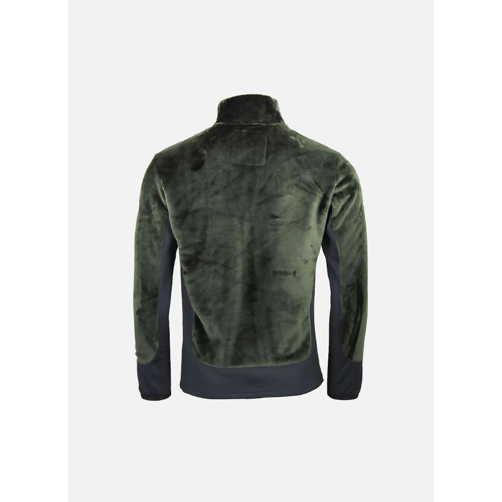 Polaire Blouson polaire bi-matière - Bleu nuit