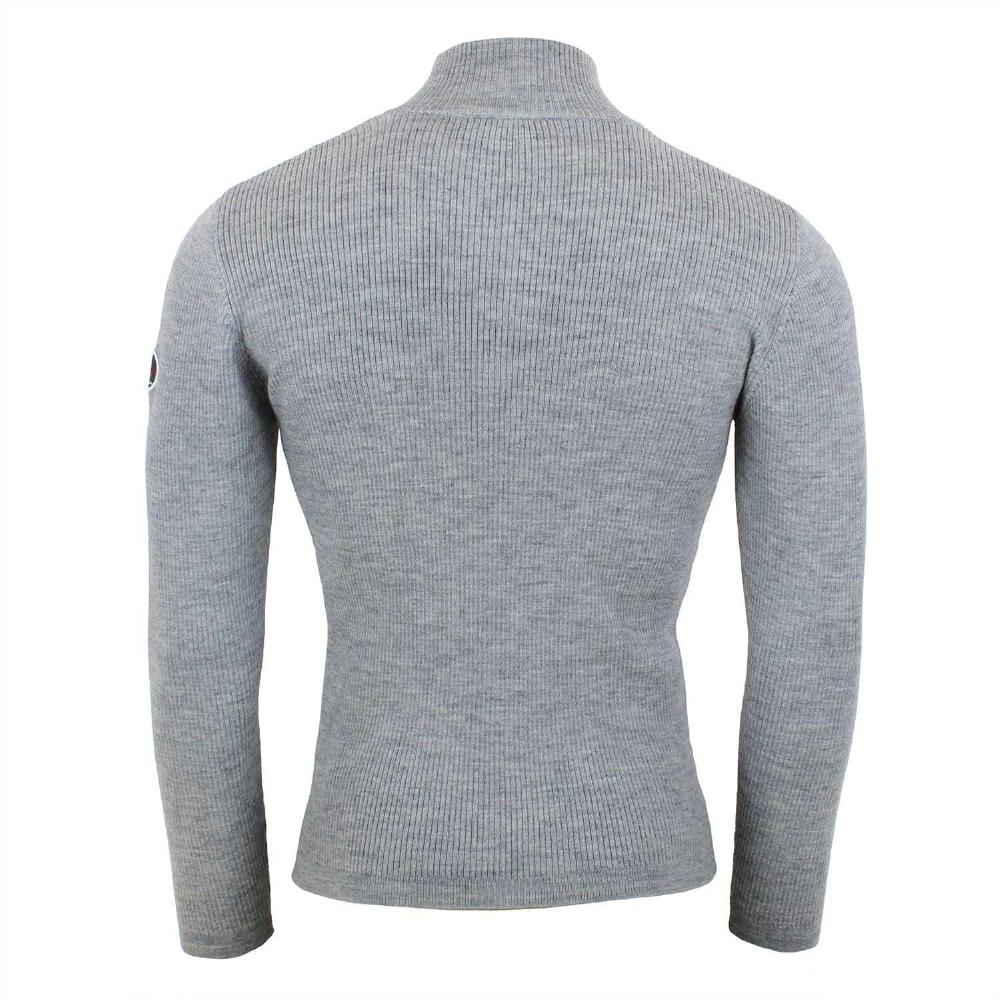 Pull Pull en maille côtelée - Gris