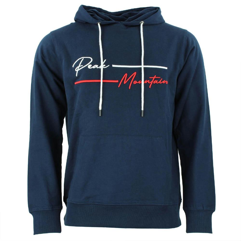 Sweatshirt Sweat à capuche Peak Mountain - Marine