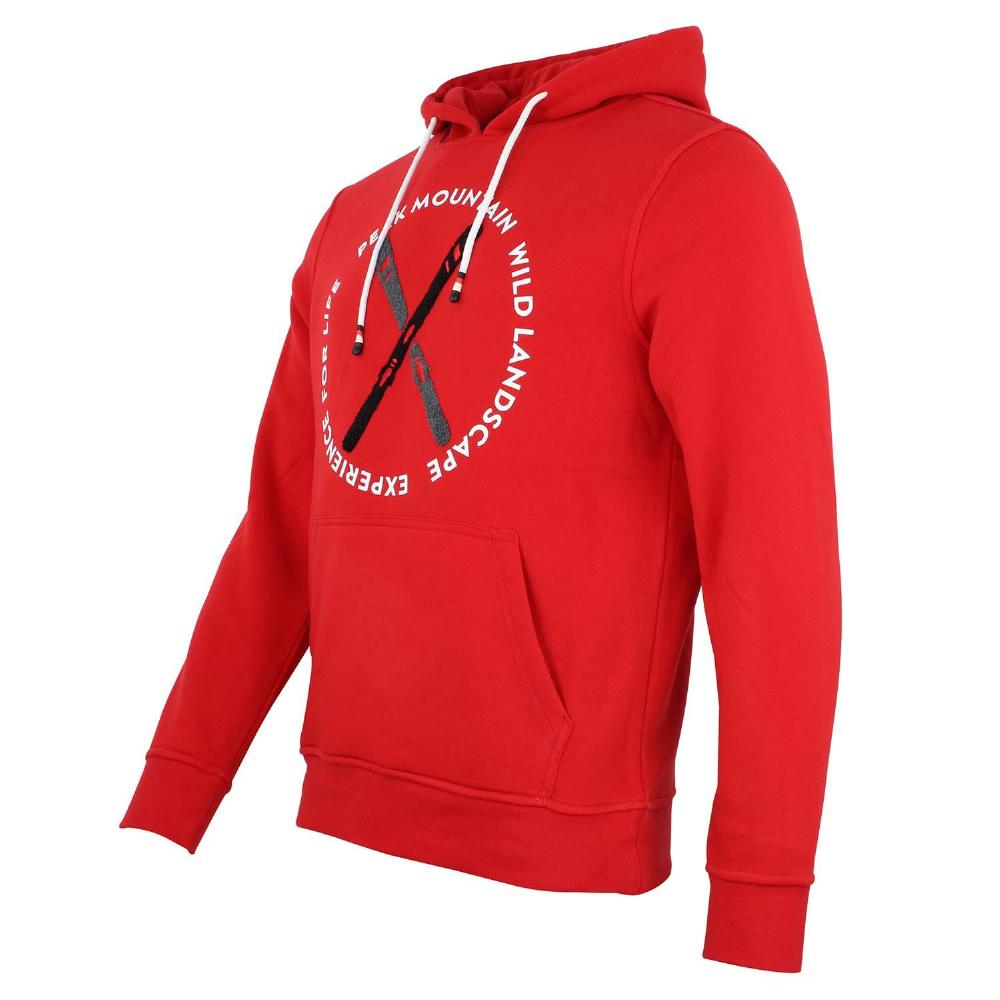 Sweatshirt Sweatshirt Peak Mountain - Rouge
