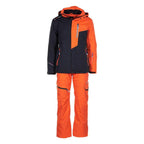 Ensemble Ensemble de ski Peak Mountain - Orange et marine