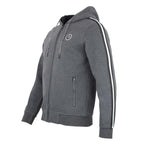 Hoodie Sweat à capuche tricolore - gris foncé