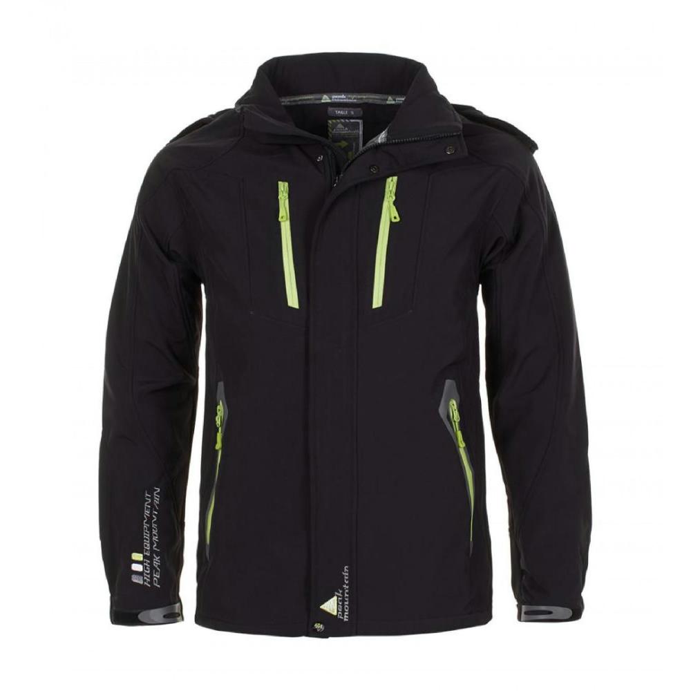 Veste Veste Soft-Shell Peak Mountain - Noir