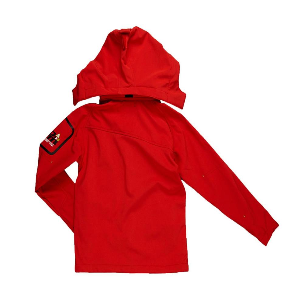 Veste Softshell Enfant Peak Mountain Ecolok - Rouge