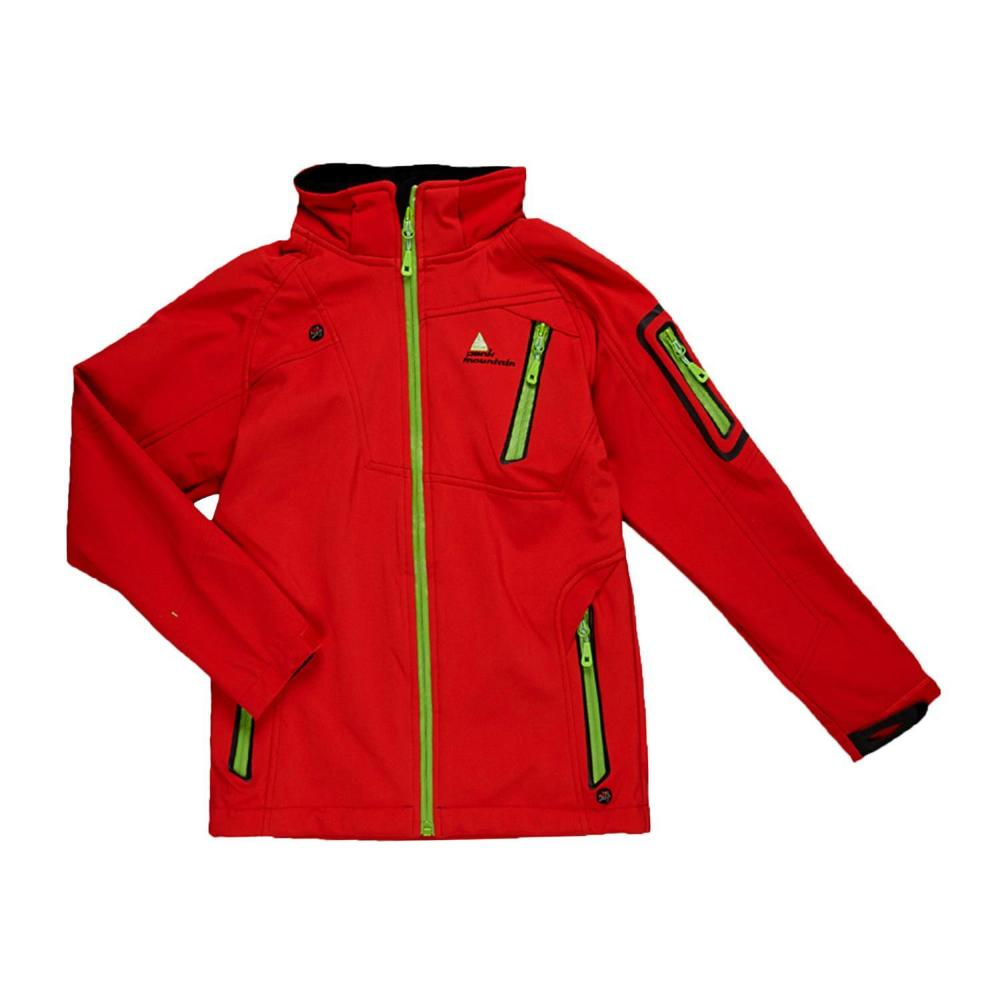 Veste Softshell Enfant Peak Mountain Ecolok - Rouge