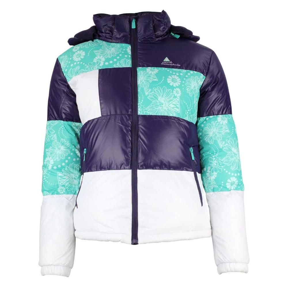 Doudoune Manteau d'hiver Peak Mountain - Multicolore