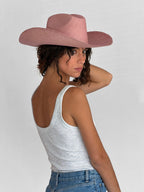 Chapeau Paille Pedro - Lilac