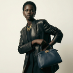 Fendi Peekaboo Mini Bleu Pétrole