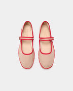 Espadrilles Peonia Malva-Rojo