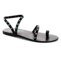 White Sun - Sandales Perle Mylitta - Noir - Femme
