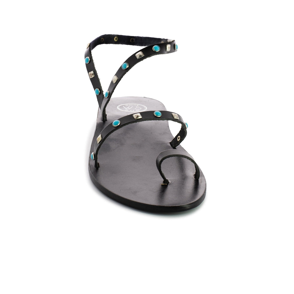 White Sun - Sandales Perle Mylitta - Noir - Femme