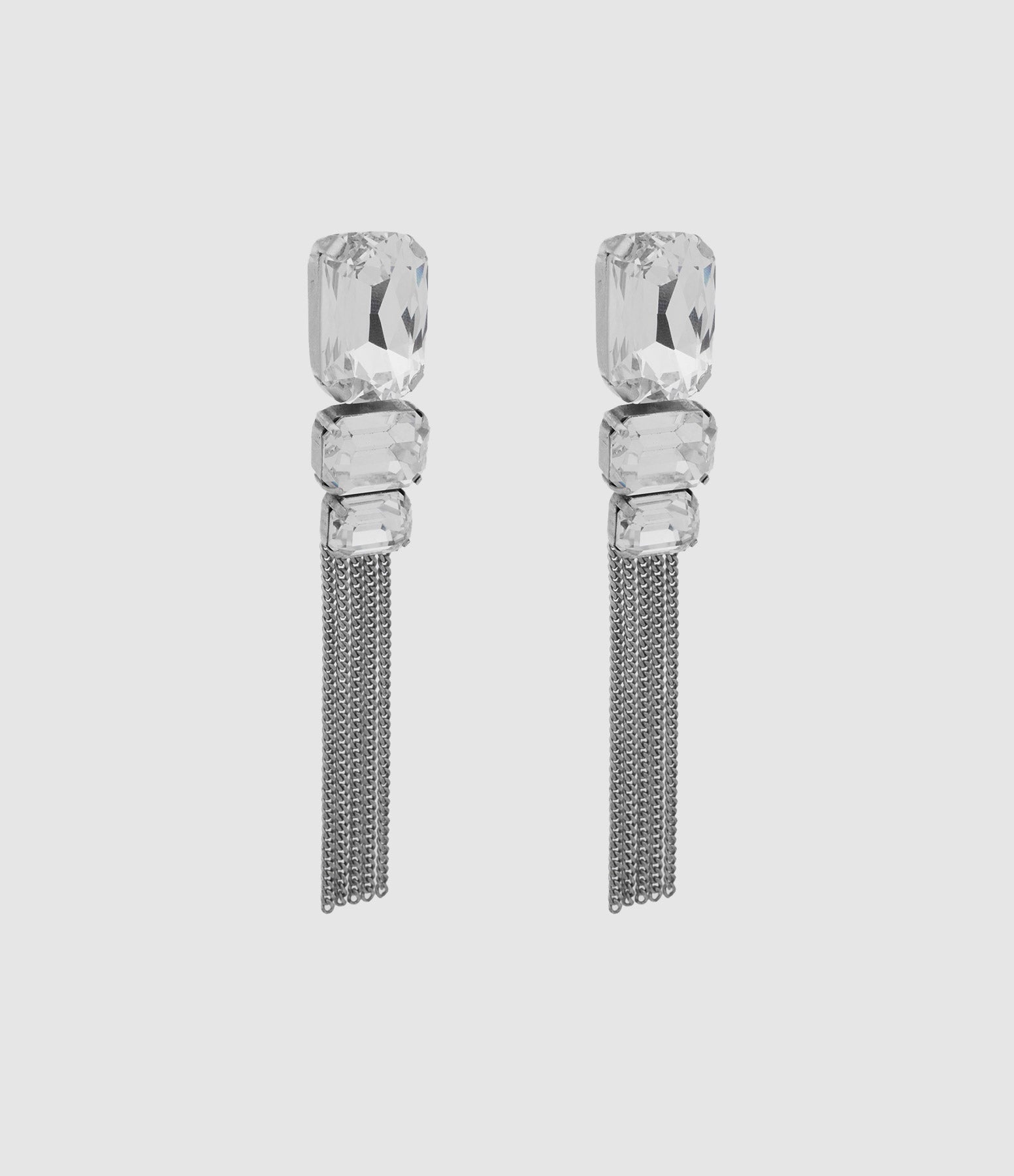 Perrine Taverniti - Boucles D'Oreilles Clip Montmorency Argenté - Femme
