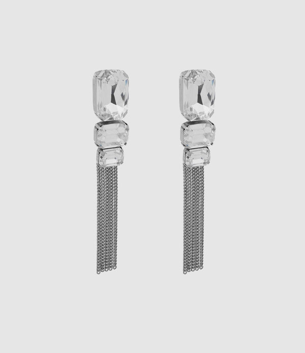 Perrine Taverniti - Boucles D'Oreilles Clip Montmorency Argenté - Femme