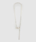 Perrine Taverniti - Collier Sautoir Alma Argenté - Femme