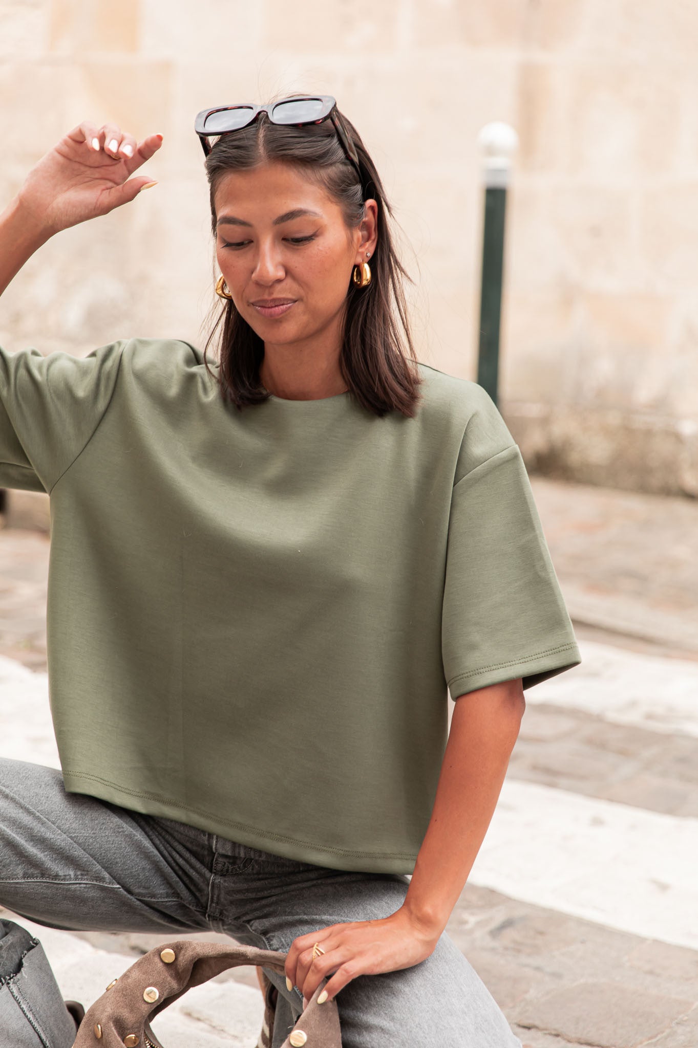 PETER Kaki - T-Shirt Oversize