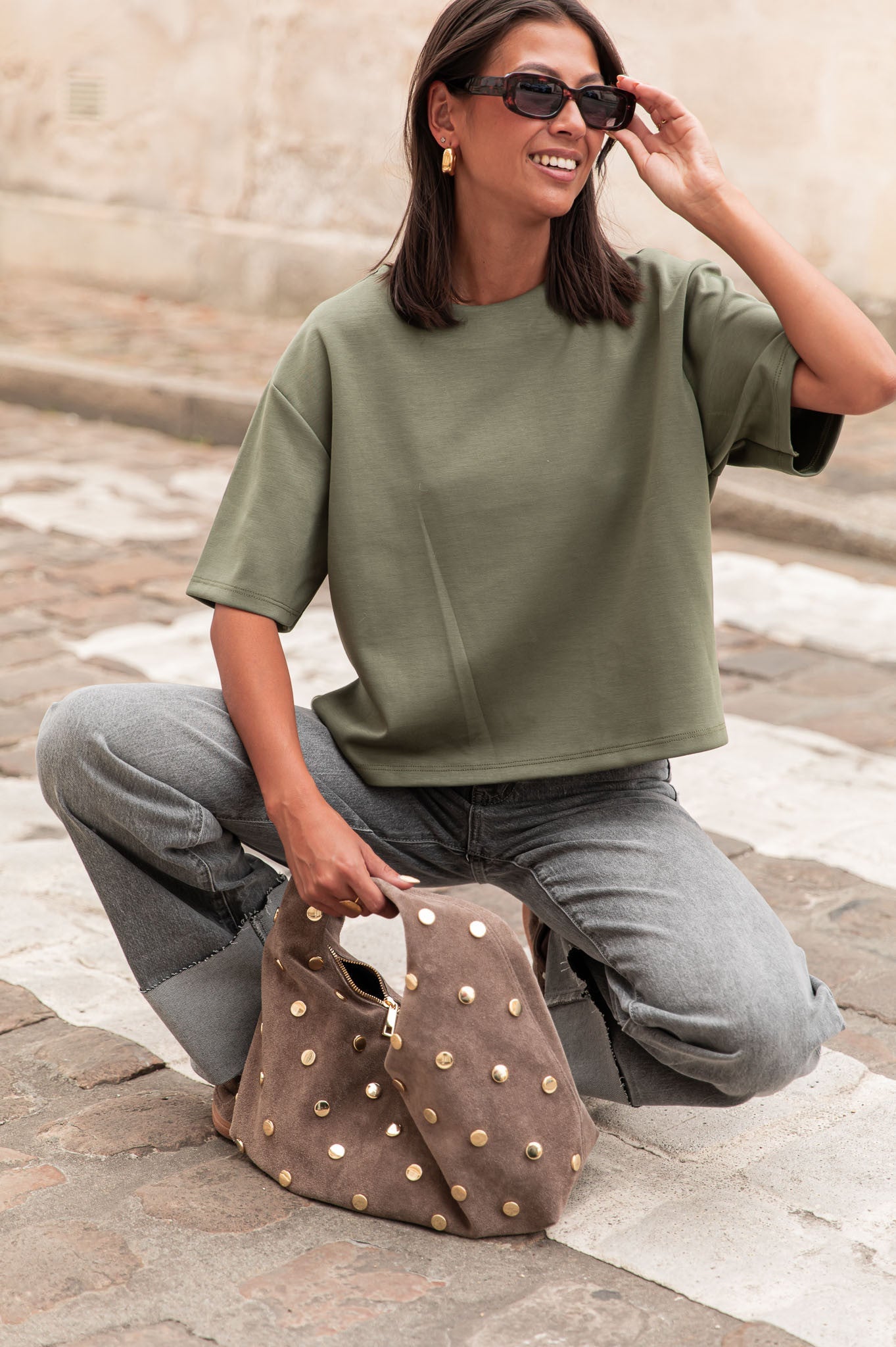 PETER Kaki - T-Shirt Oversize