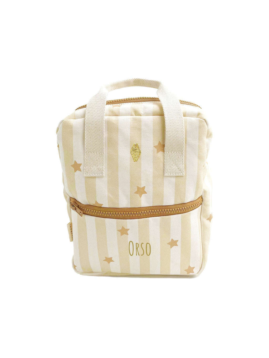 petit-sac-a-dos-maternelle-personnalisé-rayure-etoile-beige-milinane