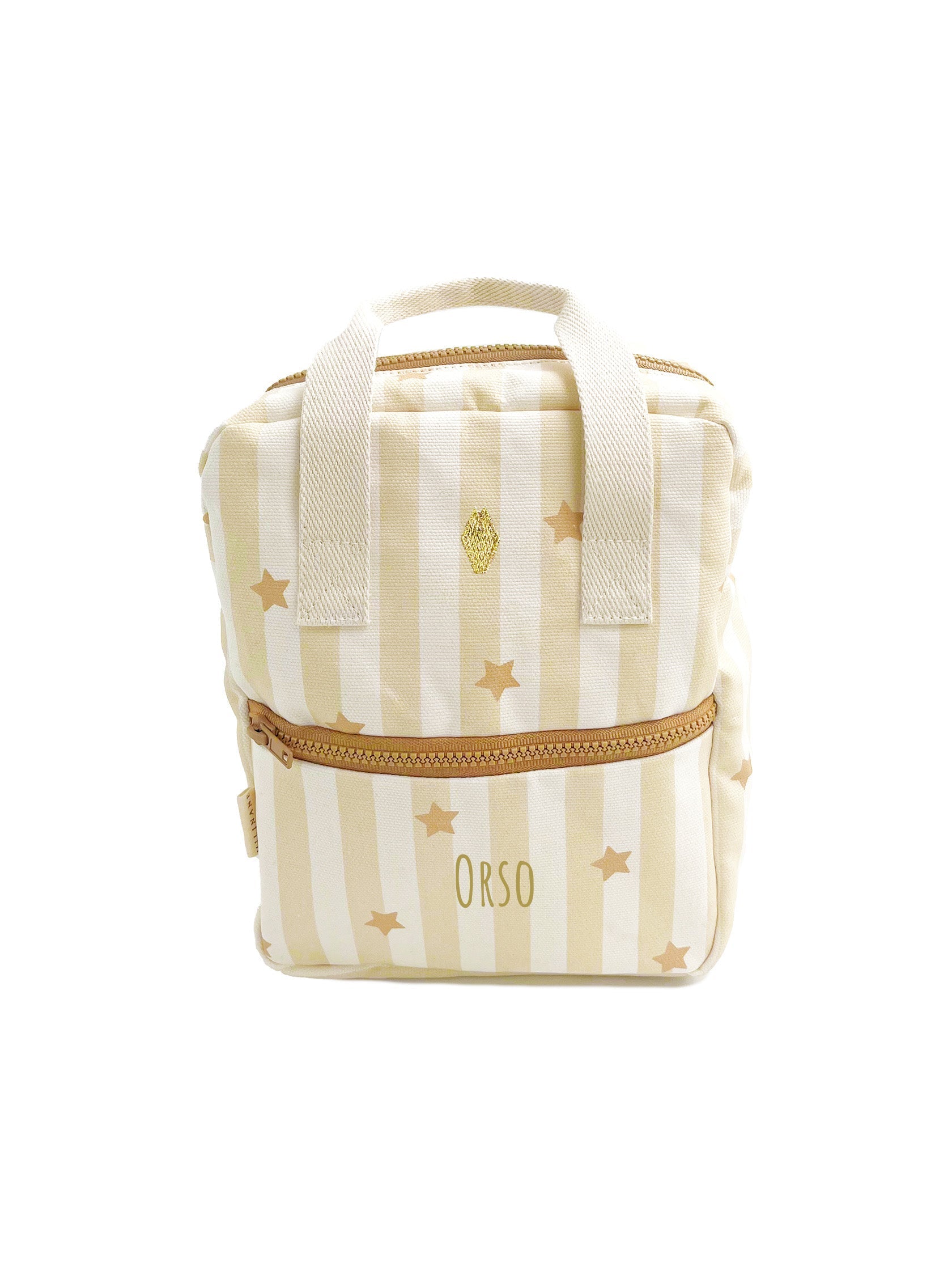 petit-sac-a-dos-maternelle-personnalisé-rayure-etoile-beige-milinane