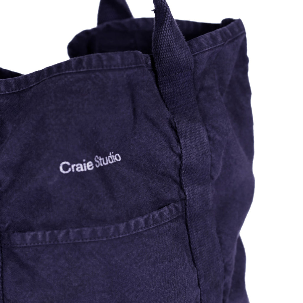 Petit Cabas Coton Encre