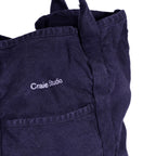 Petit Cabas Coton Encre