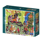 Puzzle 1000 Pièces Pieces & Peace - Chats sur le PianoPieces & Peace