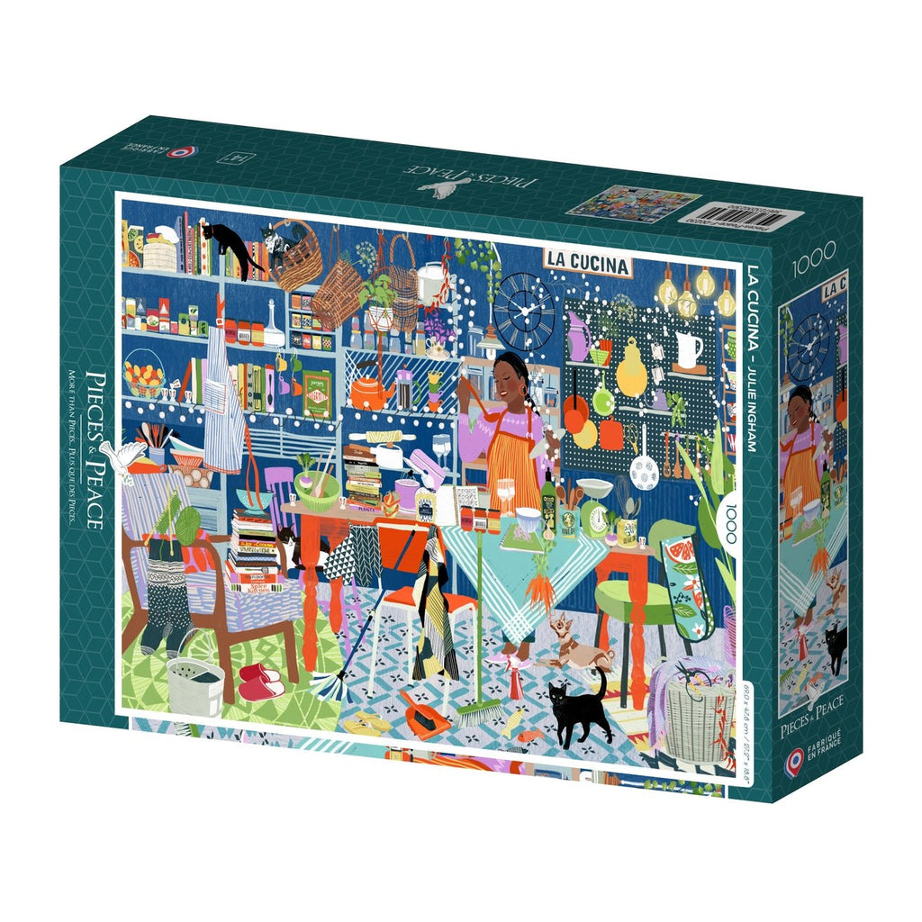 Puzzle 1000 Pièces Pieces & Peace - La CucinaPieces & Peace