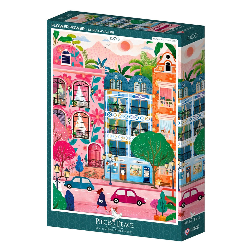 Puzzle 1000 Pièces Pieces & Peace - Le Pouvoir des FleursPieces & Peace