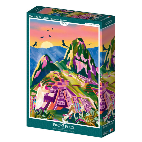 Puzzle 1000 Pièces Pieces & Peace - Machu PicchuPieces & Peace