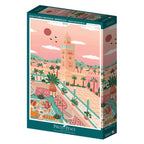 Puzzle 1000 Pièces Pieces & Peace - Mosquée Koutoubia, MarocPieces & Peace