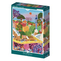 Puzzle 1000 Pièces Pieces & Peace - Parc GüellPieces & Peace