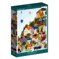 Puzzle 1000 Pièces Pieces & Peace - Ville ForestièrePieces & Peace