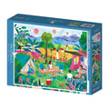 Puzzle 1500 Pièces Pieces & Peace - L'Eté au CampingPieces & Peace
