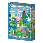 Puzzle 1500 Pièces Pieces & Peace - Nantes FantastiquePieces & Peace
