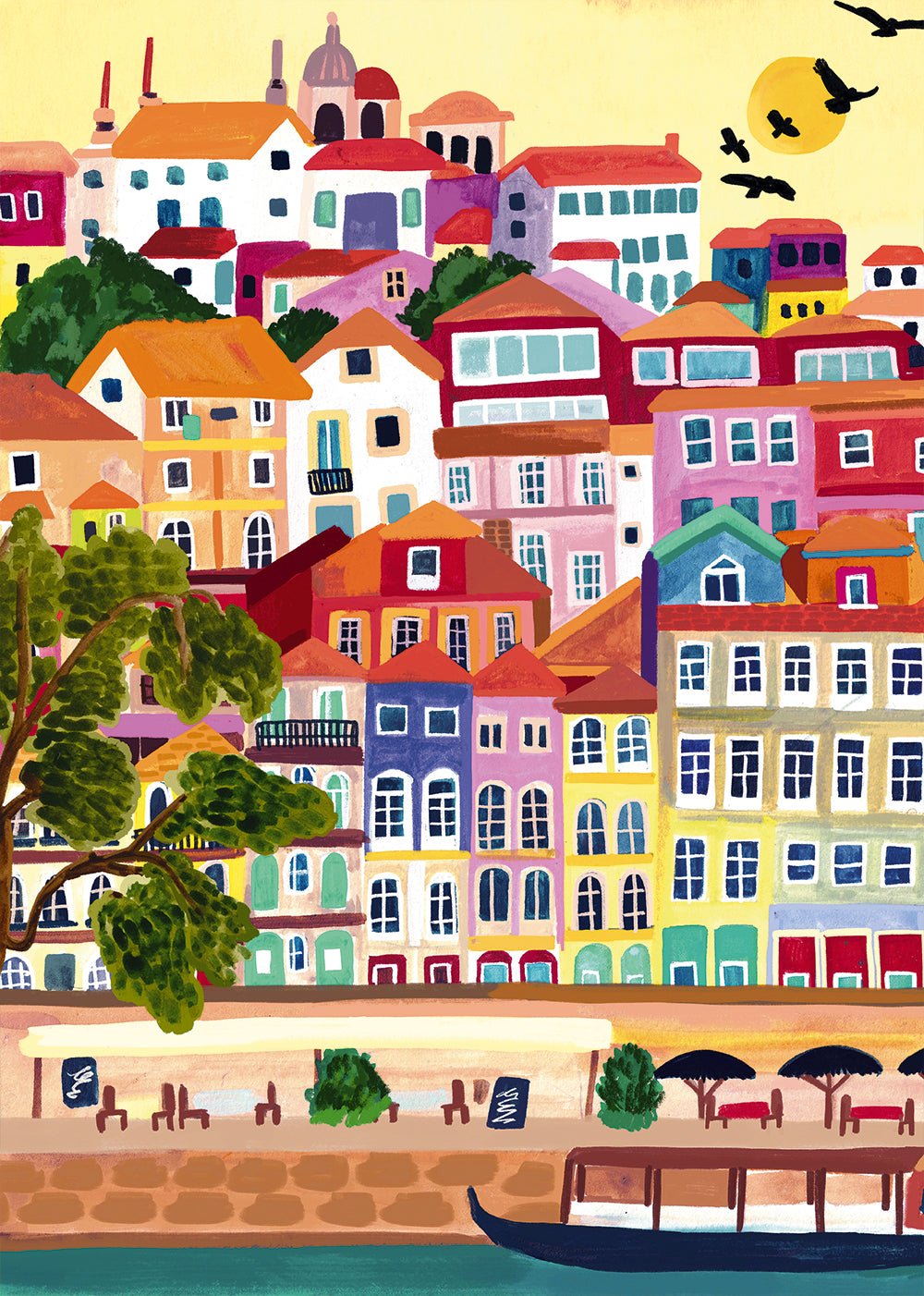 Puzzle 1500 Pièces Pieces & Peace - Porto - PortugalPieces & Peace