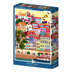 Puzzle 500 pièces Pieces & Peace - Porto - PortugalPieces & Peace