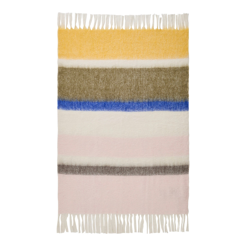 Plaid Armel - Multi Rose & Marron
