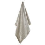 Plaid Garni Brunelle - 100% Lin Lavé - Naturel