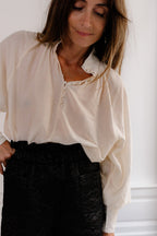 SHORT CARLOTA JACQUARD NOIR - PLUME PARIS - La mode en précommande