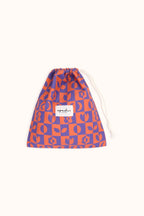 Pochon Melodia "Damier" - Nectarine