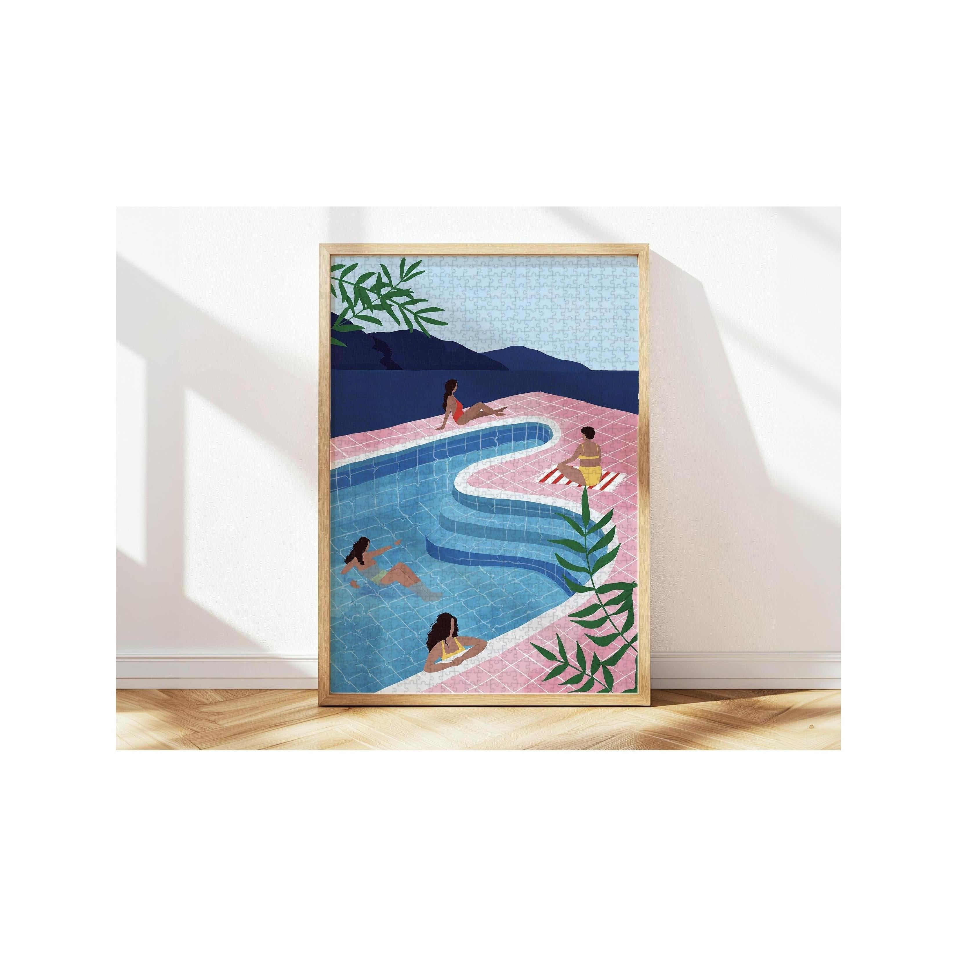 Puzzle Pool Ladies Par Maja Tomljanovic - 1000 Pièces