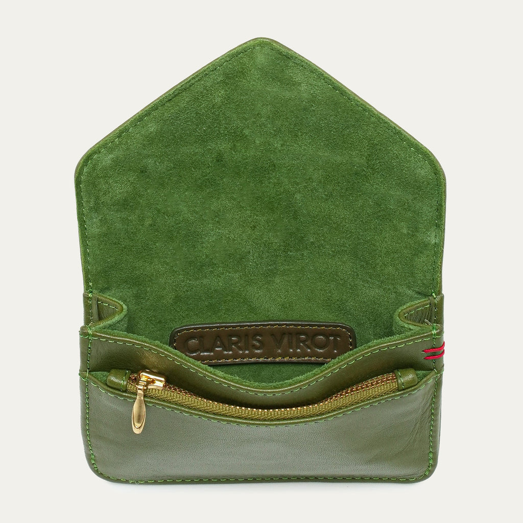 Porte Cartes Alex Cuir Nappa Romarin
