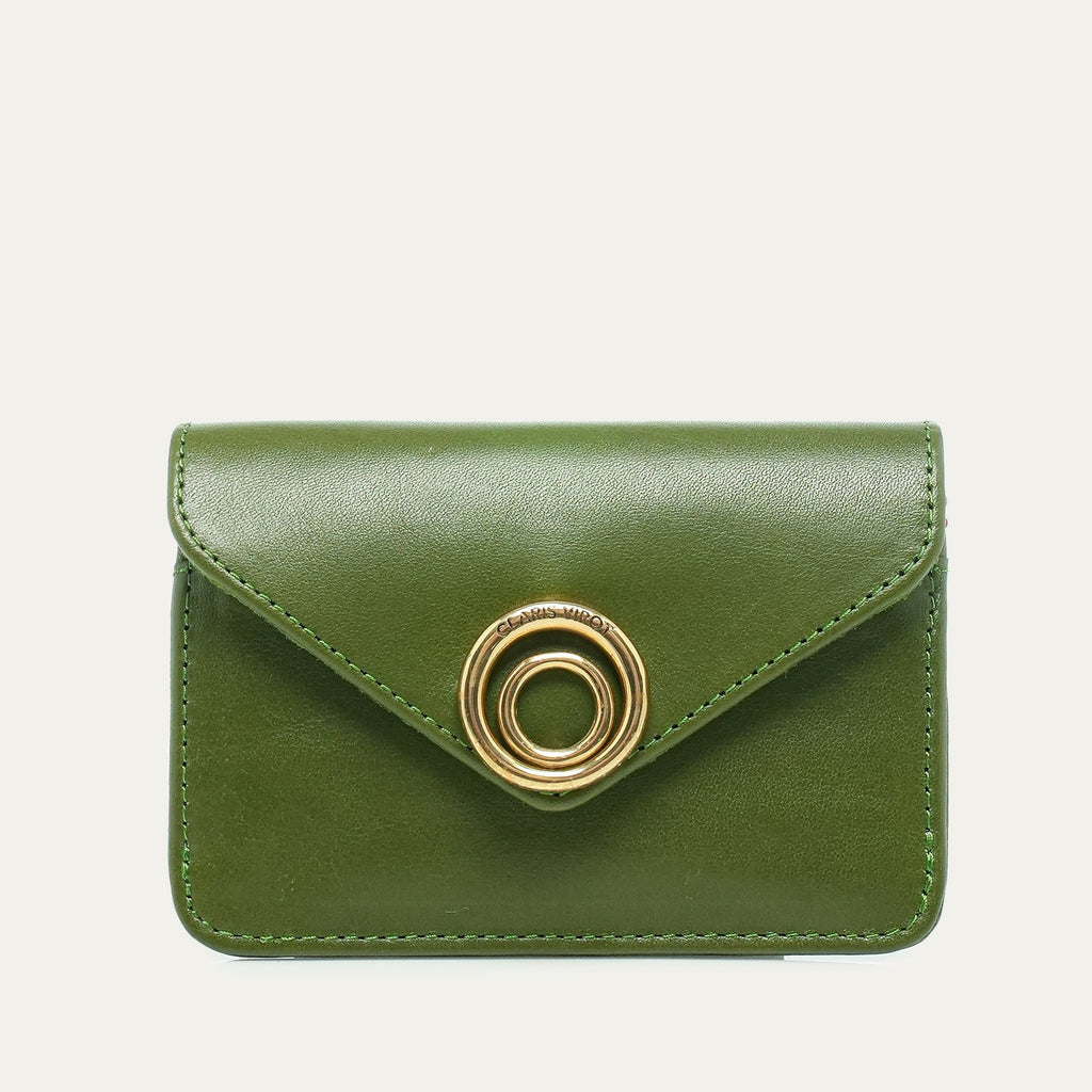 Porte Cartes Alex Cuir Nappa Romarin