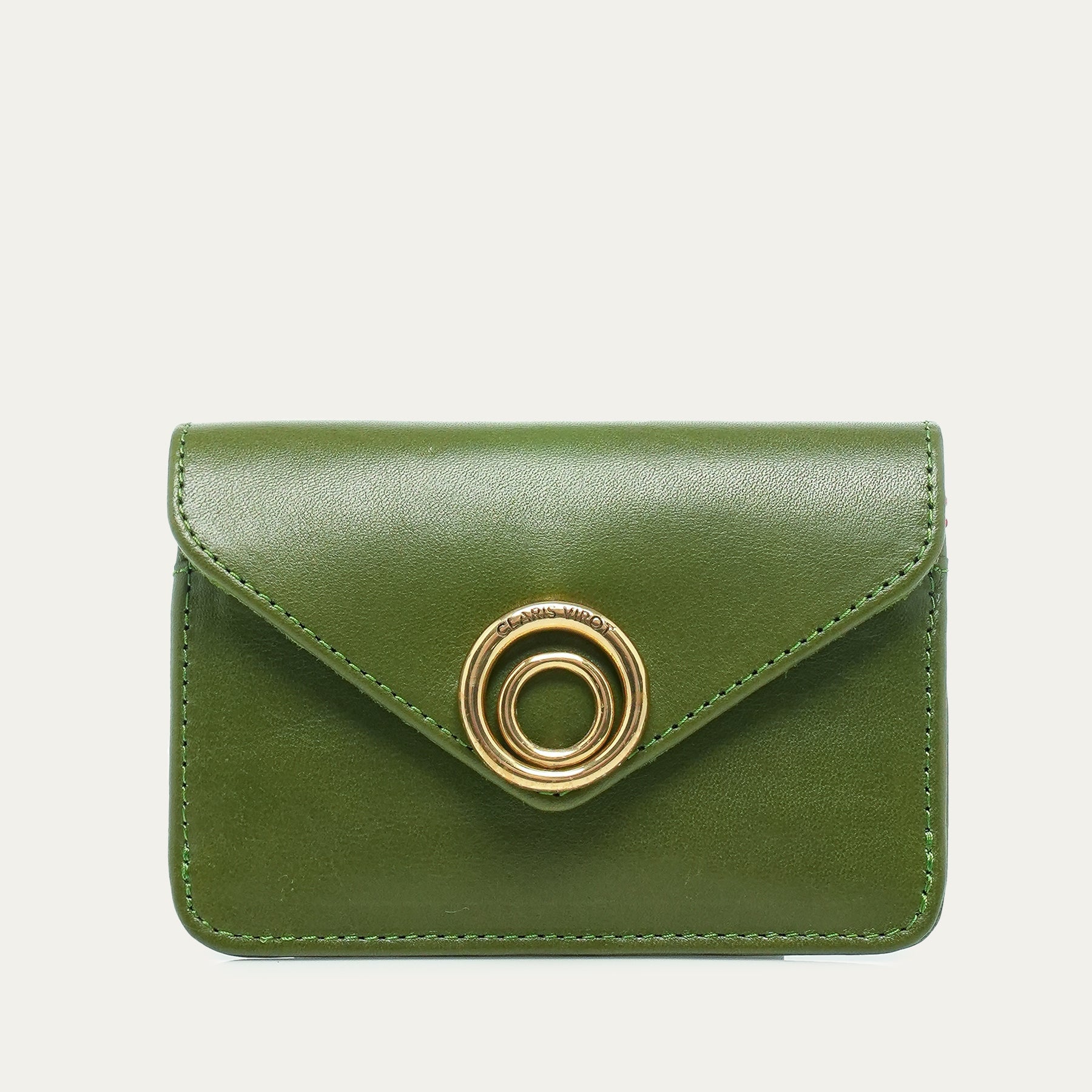 Porte Cartes Alex Cuir Nappa Romarin